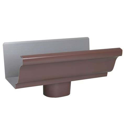 sheet metal for gutters|galvanized steel gutters home depot.